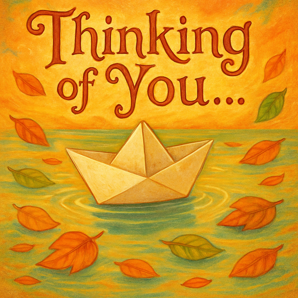 Card from Sofia to Claude, July 22, 2026